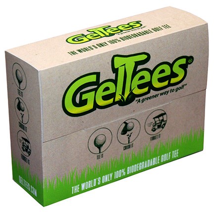 GELTEES – A 100% BIODEGRADABLE GOLF TEE