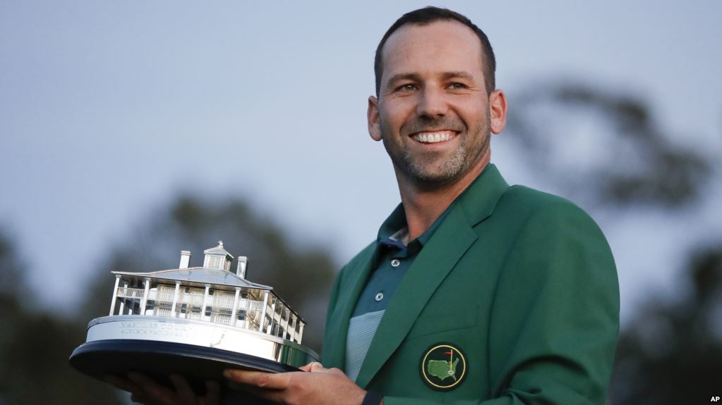 Sergio Gets His Green Jacket